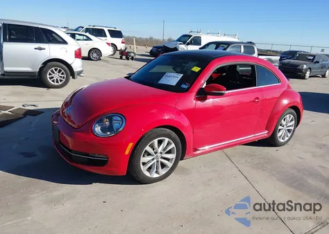 2013 Volkswagen Beetle 2.0L Tdi из США, поврежденный, VIN 3VWJL7AT1DM676700